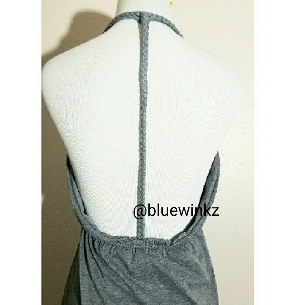 Gray Maxi Dress - Picture 6 of 7